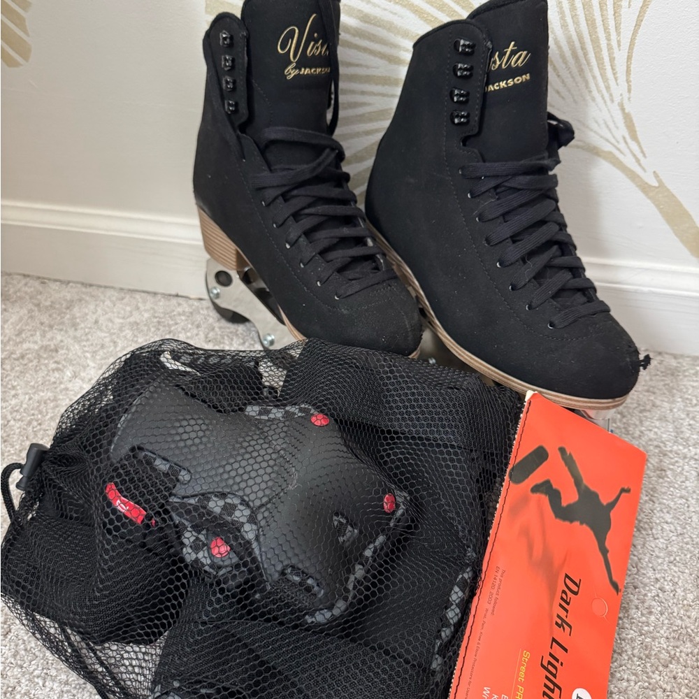 Jackson Vista Black Ice Skates